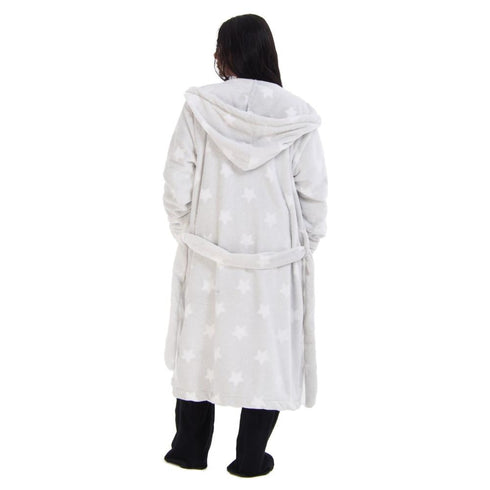 Snuggs Blanket Robe Dark Green Stars